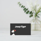 動物園の飼育員カードのファンシー 名刺 (スタンド正面)