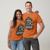 動物園の飼育員コスチューム 女性 サファリ ハロウィンパーティー Tシャツ (ユニセックス)