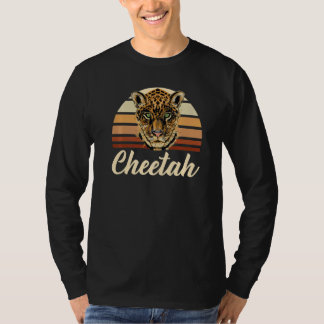 動物園の飼育員 動物 チーター 3 Tシャツ