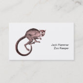 動物園の飼育員 名刺 (正面)