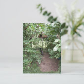 動物園の鳥小屋 ポストカード (スタンド正面)