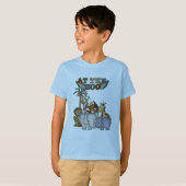 動物園のTシャツおよびギフトの動物 Tシャツ (正面フル)
