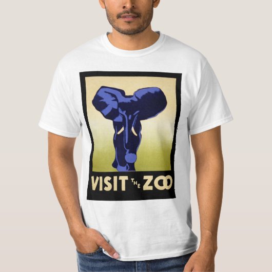 動物園を訪れる Tシャツ (正面)