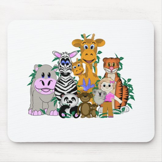 動物園ガール マウスパッド (正面)