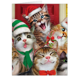 動物園クリスマスカードへのジャンボメリークリスマス