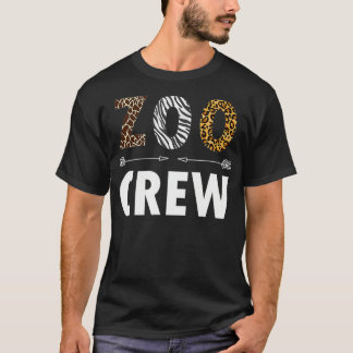 動物園クルーのサファリ動物学者 Tシャツ
