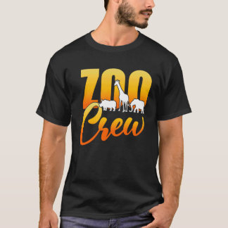 動物園クルーの動物パーク動物園 Tシャツ