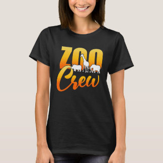 動物園クルーの動物パーク動物園 Tシャツ