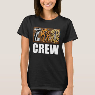 動物園クルーの動物飼育員 Tシャツ