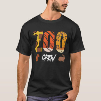 動物園クルー野生動物動物園グループ Tシャツ