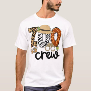 動物園クルーLeonard Safari動物王国Zoo Keeper Tシャツ