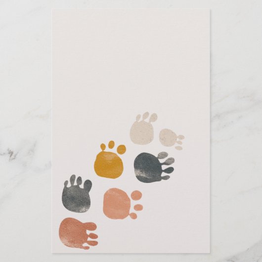 動物園サファリ動物ベビシャワードローベビーゲーム チラシ (裏面)