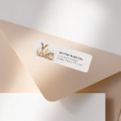 動物園サファリ子供部屋動物の赤ちゃんシャワーアドレス ラベル