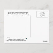 動物園ベビーはがき ポストカード (裏面)