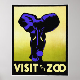 動物園ポスターを訪問して下さい ポスター