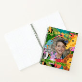 動物園ワイルドアニマルジャングルサファリ子供の誕生日 ノートブック (内部)