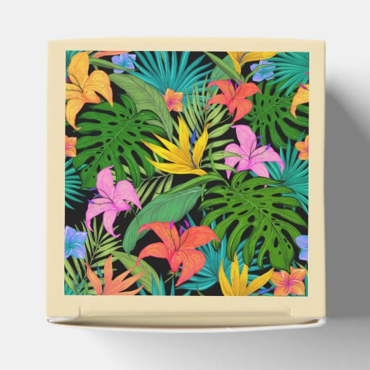 動物園ワイルドアニマルジャングルサファリ子供の誕生日 フェイバーボックス (上部)