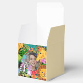 動物園ワイルドアニマルジャングルサファリ子供の誕生日 フェイバーボックス (オープン)