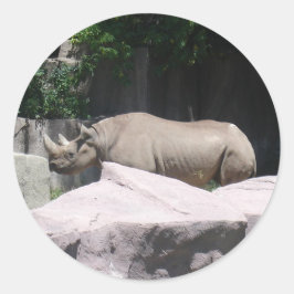 動物園動物 ラウンドシール