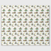 動物園動物 ラッピングペーパー (フラット)