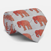 動物園象 ネクタイ (ロール)