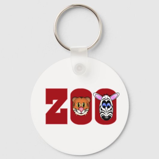 動物園 キーホルダー (正面)