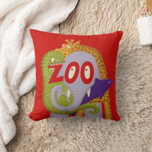 動物園！ クッション (ブランケット)