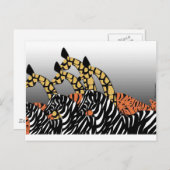 動物園 ポストカード (正面/裏面)