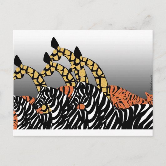 動物園 ポストカード (正面)