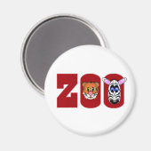 動物園 マグネット (正面/裏面)
