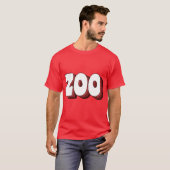 動物園 Tシャツ (正面フル)