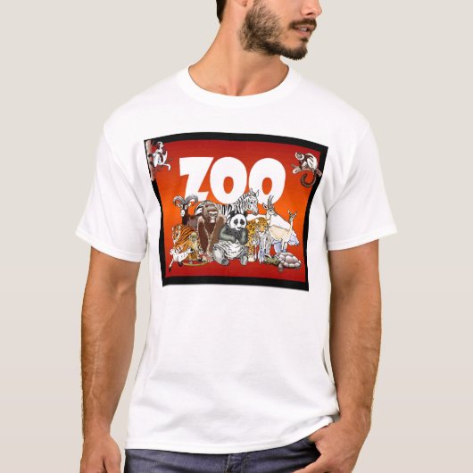 動物園 Tシャツ (正面)