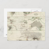 動物地理学 ポストカード (正面/裏面)