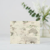 動物地理学 ポストカード (スタンド正面)