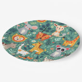 動物型使い捨てプレート ペーパープレート (アングル)