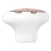 動物大切テーマ陶製ノブ セラミックノブ (側面)