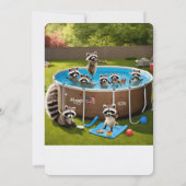 動物大脱走：プールパーティ 招待状 (裏面)