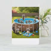 動物大脱走：プールパーティ 招待状 (スタンド正面)