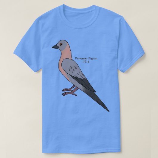 動物失った用鳩 Tシャツ (デザイン正面)