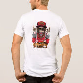 動物好きな人へ。 トライブレンドＴシャツ (裏面)