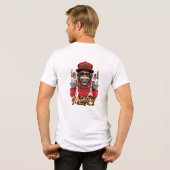 動物好きな人へ。 トライブレンドＴシャツ (裏面全面)