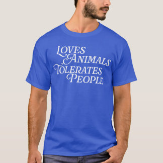動物好きな人へ 動物愛 ペットギフト Tシャツ