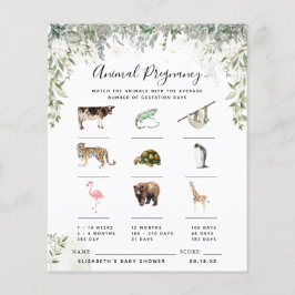 動物妊娠 |赤ちゃんシャワーゲーム