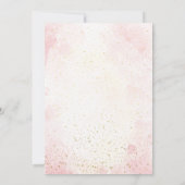 動物妖精の誕生日パーティー 招待状 (裏面)