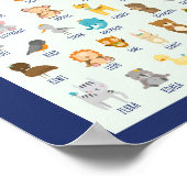 動物学学校教育につ学いて ポスター (角)