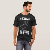 動物学者ギフト フレンズ ネバー アン オプション Tシャツ (正面フル)