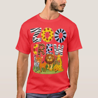 動物学者サファリオア・ジャングルアドベンチャー 動物愛好家 Tシャツ