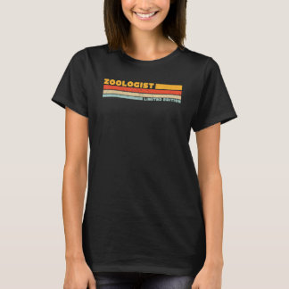 動物学者 レトロ 職業 名前 Tシャツ