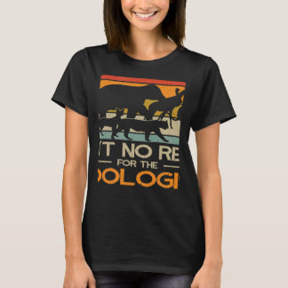 動物学者 動物園管理 野生生物学 動物学 動物園職員 Tシャツ