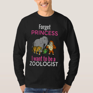 動物学者 動物園飼育員 Tシャツ